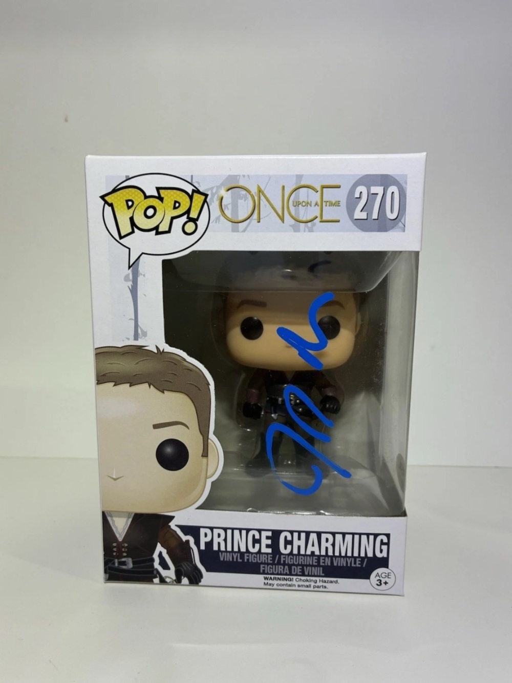 Funko Pop! Once Upon a Time Prince Charming #270 Signed by Josh Dallas